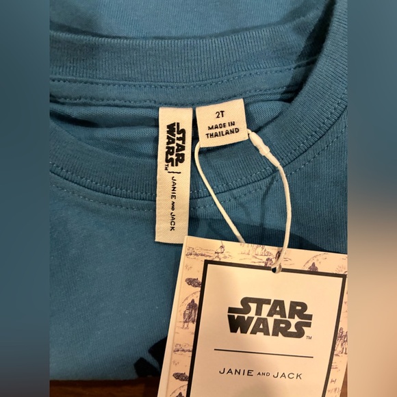 NWT- Janie and Jack STAR WARS Darth Vader Tee - Picture 4 of 5